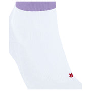 Calcetines para correr estabilizadores de compresión Falke RU - Woolwhite/Lilac