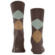 Calcetines Burlington King - Marrón/Verde menta