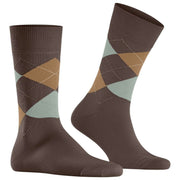 Calcetines Burlington King - Marrón/Verde menta