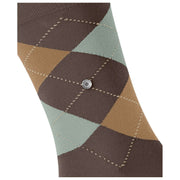 Calcetines Burlington King - Marrón/Verde menta