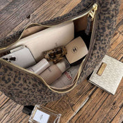 Moon Nude Savanna Hoop Bag - Savanna Brown