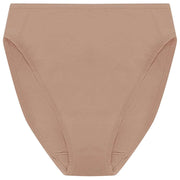 Calzoncillos de corte alto Natori Bliss Bare Cotton - Buff Tan