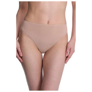 Calzoncillos de corte alto Natori Bliss Bare Cotton - Caf Tan