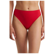Calzoncillos de corte alto Natori Bliss Bare Cotton - Holiday Red