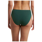 Calzoncillos de corte alto Natori Bliss Bare Cotton - Polished Pine Green