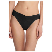Tanga clásica Natori Bliss Perfection - Negro