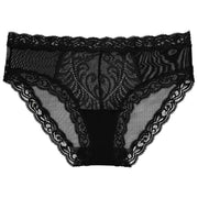 Hipster con plumas Natori - Negro