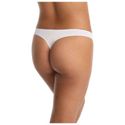 Tanga de encaje frontal Skarlett Blue Entice - Blanco/Nylon