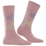Calcetines Burlington Marylebone - Rosa/Beige/Púrpura