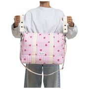Bolsa de pañales Moon Nude Strawberry - Rosa/Rojo