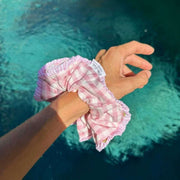 Moon Nude Strawberry Scrunchie - Rosa/Rojo
