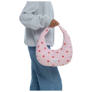 Bolso con aro de fresa Moon Nude - Rosa/Rojo