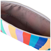 Funda para portátil de lona reciclada Roka Brick Lane - Rayas anchas y multicolores