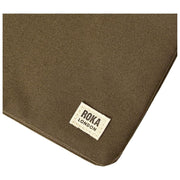 Bolso bandolera Roka Carnaby XL de lona reciclada - Marrón spray de mar