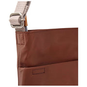 Bolso bandolera Roka Kennington mediano de nailon reciclado - Rocky Road Brown