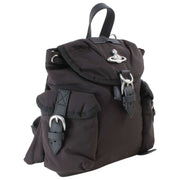 Vivienne Westwood Highland Mochila pequeña - Negro/Plata
