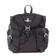 Vivienne Westwood Highland Mochila pequeña - Negro/Plata