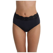 Skarlett Blue Divine Braguita con ribete de encaje - Negro