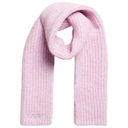 Superdry & Co Essential Ribbed Scarf - Lilac Marl
