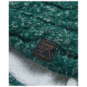Superdry & Co Tweed Cable Snood - Boston Green