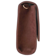 Bolso con solapa Pochette Valentino - Moro Brown