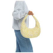 Bolso tipo aro Moon Nude Buttercup - Amarillo/Blanco