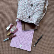 Mochila con solapa Moon Nude Peony - Rosa/Blanco