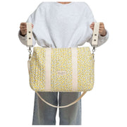 Bolsa de pañales Moon Nude Buttercup - Amarillo/Blanco