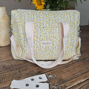 Bolsa de pañales Moon Nude Buttercup - Amarillo/Blanco