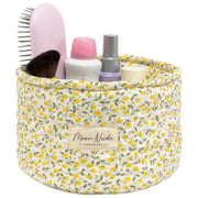 Bolso de tocador Buttercup Moon Nude - Amarillo/Blanco