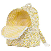 Mochila grande Moon Nude Buttercup - Amarillo/Blanco