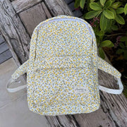 Mochila grande Moon Nude Buttercup - Amarillo/Blanco