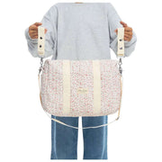 Bolsa de pañales Moon Nude Peony - Rosa/Blanco