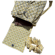 Mochila con solapa Moon Nude Buttercup - Blanco/Amarillo