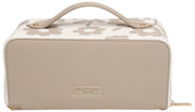 Maleta de tren floral Alice Wheeler London - Beige piedra