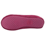 isotoner-terry-ballerina-slippers---burgundy-34523312
