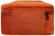 Hindbag Gaspard Vanity Bag - Terciopelo Ladrillo Naranja
