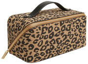 Maleta de tren con estampado animal de Alice Wheeler London - Negro/Leopardo
