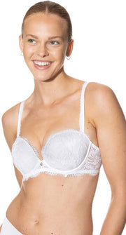 Mey increíble Super Push Up Bra - White