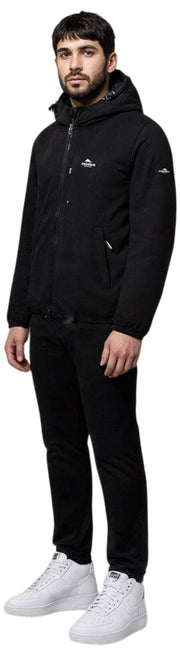 Helvetica Mountain Pioneers Chaqueta Cortavientos Con Capucha Eyeblock - Negro