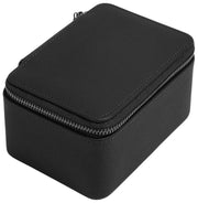 Caja para relojes de viaje mediana con cremallera Stackers - Negro