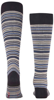 Calcetines hasta la rodilla Falke Microblock - Black Mix