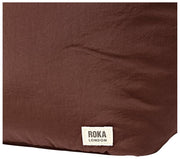 Bolso de hombro Roka Oxford mediano Taslon - Marrón chocolate