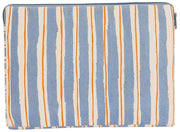 Maletín para portátil Hindbag Ava Small de 13 pulgadas - Naranja/Azul Rayas