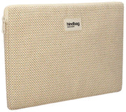 Maletín para portátil Hindbag Ava de tejido medio de 15 pulgadas - Beige nude