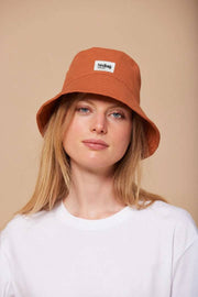 Gorro de pescador Hindbag Bob - Naranja Sienna