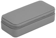 Joyero de viaje mediano con cremallera Stackers - Gris pizarra