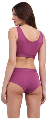 Falke Daily Comfort - Pack de 2 bralettes tipo corpiño - Rosa/Naranja