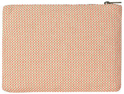 Hindbag Ema - Bolsa tejida mediana con cremallera - Coral Pink
