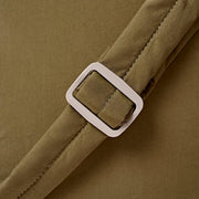 Bolso de hombro Roka Oxford mediano Taslon - Marrón musgo